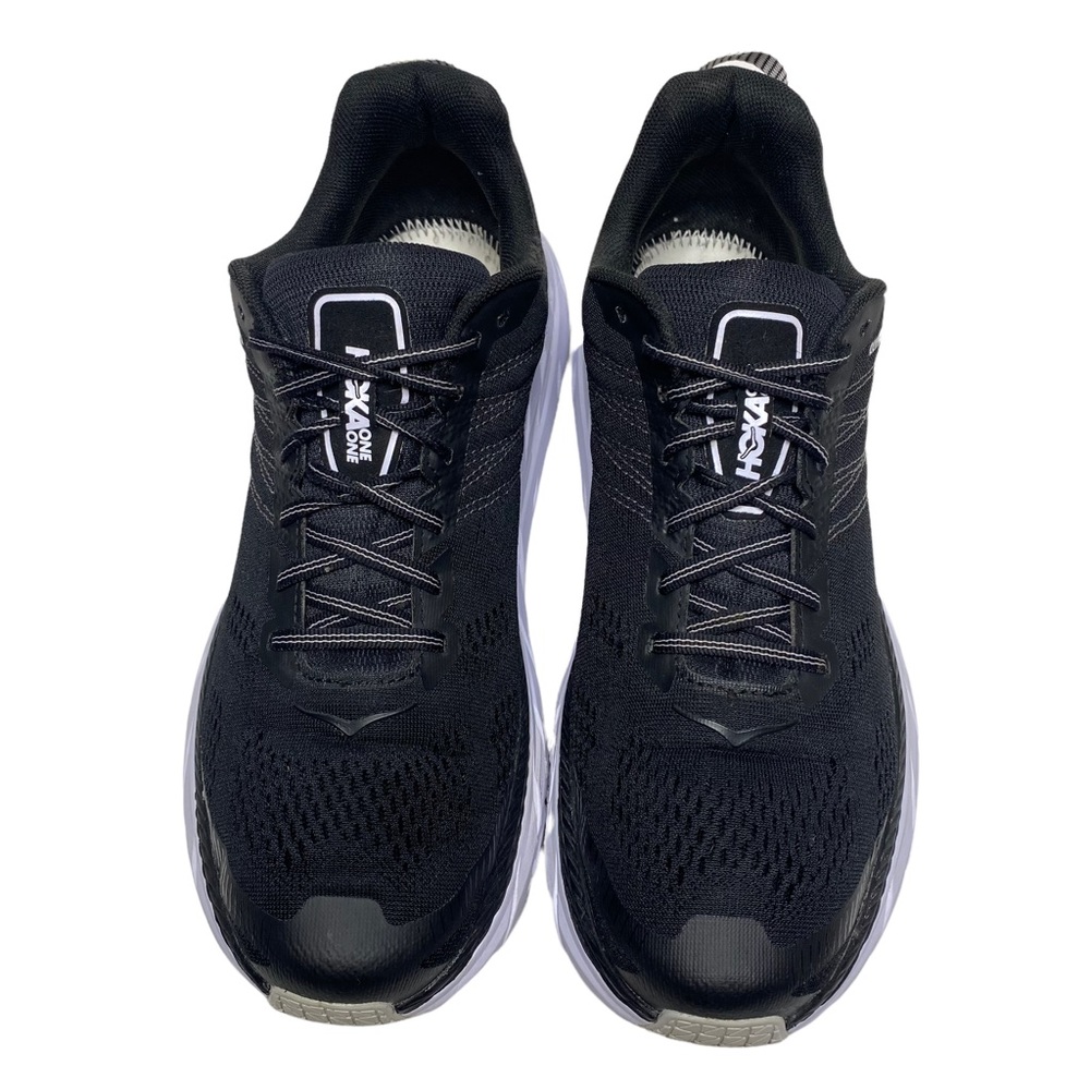 Hoka One One Clifton 6 Running Shoes Black/White 1102872 BWHT - Men's Size 10.5 - Picture 3 of 10